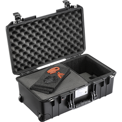 Open Pelican™ 1535 AIR TrekPak/Foam Hybrid Case